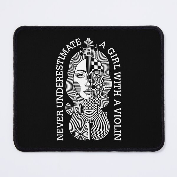 Item preview, Never Underestimate A Girl With A Violin Violinist Woman designed and sold by GrandeDuc.
