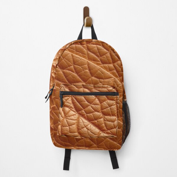 Item preview, Terracotta Cognac Leather Texture designed and sold by SolaoLab.