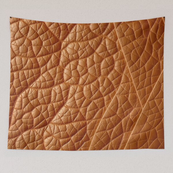 Item preview, Terracotta Cognac Leather Texture designed and sold by SolaoLab.