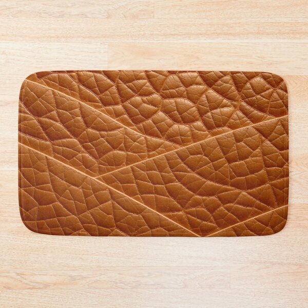Item preview, Terracotta Cognac Leather Texture designed and sold by SolaoLab.