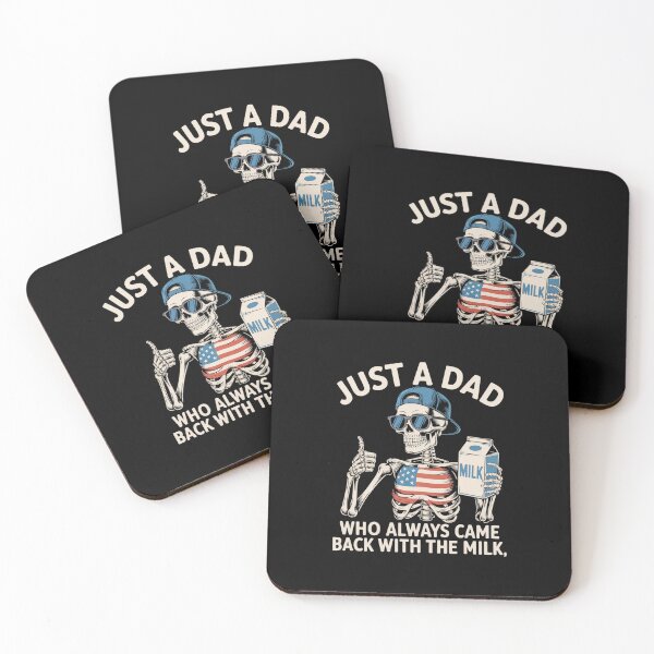 Item preview, Just A Dad Who Always Came Back With The Milk Fathers Day designed and sold by StephenDDArt.