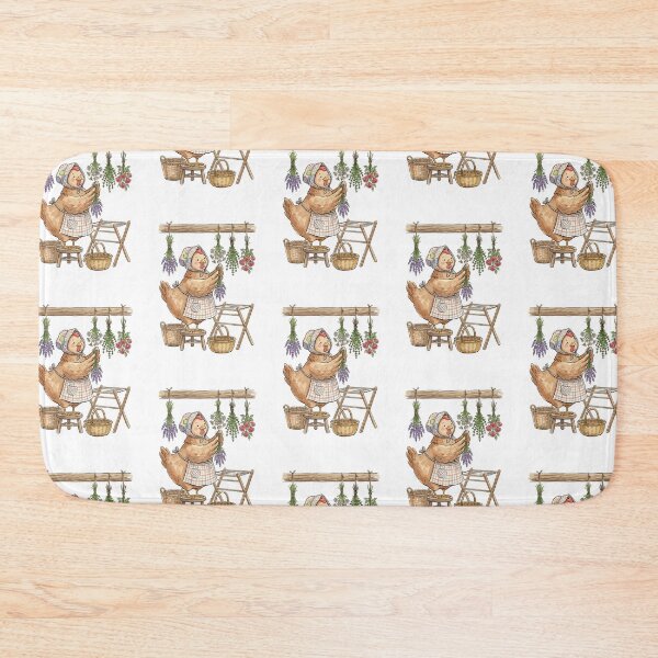 Item preview, Cute Farm Animals: Chicken's Herb Drying designed and sold by bapupa.