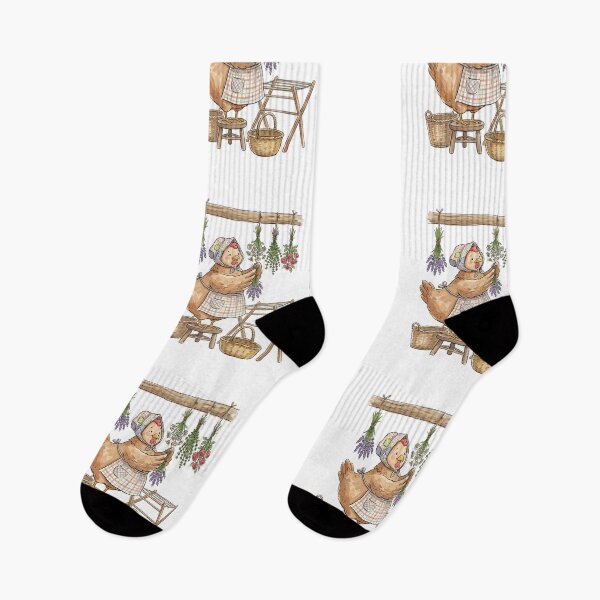 Item preview, Cute Farm Animals: Chicken's Herb Drying designed and sold by bapupa.