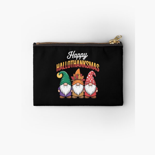 Item preview, Happy Hallothanksmas Halloween Thanksgiving Christmas Gnomes  designed and sold by RsFilsingerArt.