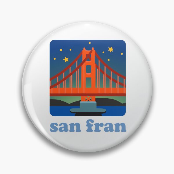 Item preview, San Francisco, Golden Gate Bridge night designed and sold by GingerLabz.