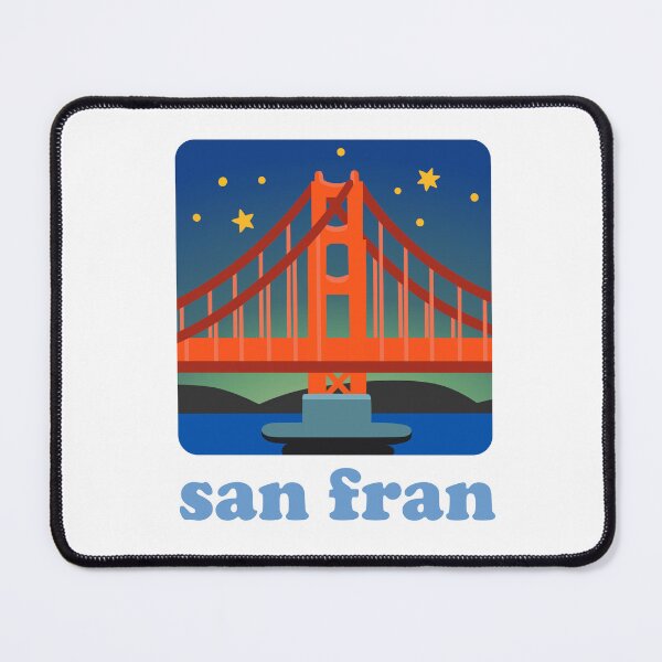 Item preview, San Francisco, Golden Gate Bridge night designed and sold by GingerLabz.