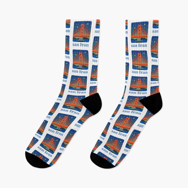 Item preview, San Francisco, Golden Gate Bridge night designed and sold by GingerLabz.