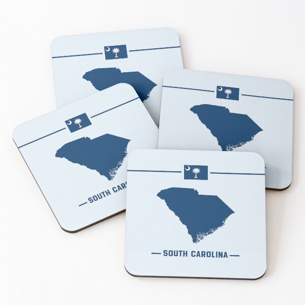 Item preview, South Carolina State Pride - Palmetto & Moon Silhouette designed and sold by mashmosh.