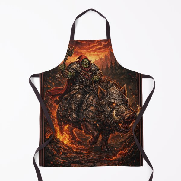 Item preview, Epic Orc Warrior Riding Armored Boar designed and sold by Maverickystore.
