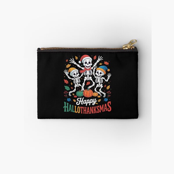 Item preview, Happy Hallothanksmas Halloween Thanksgiving Christmas  designed and sold by RsFilsingerArt.