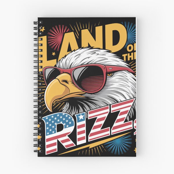 Item preview, Land Of The Rizz 4Th Of July designed and sold by MeowtivationP.