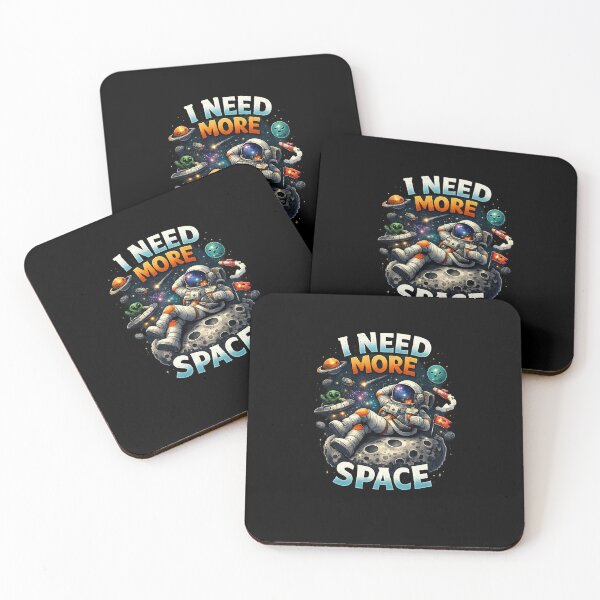 Item preview, I Need More Space Astronaut designed and sold by Mix Mood.
