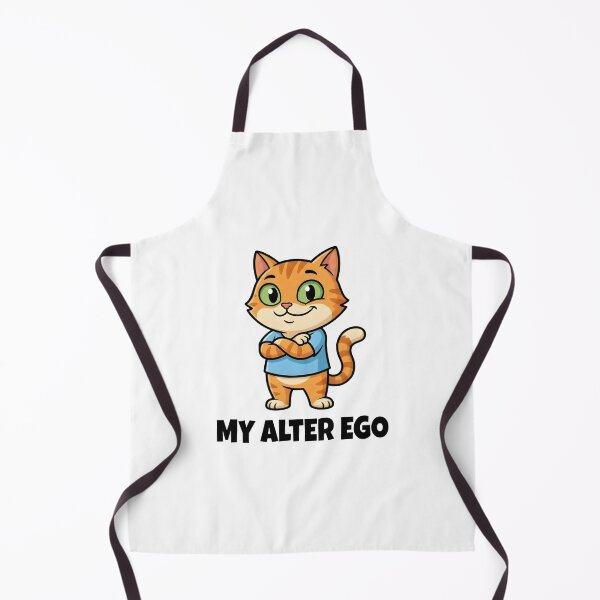 Item preview, My Alter Ego – Confident Cat Funny T-Shirt designed and sold by LoganDzign.
