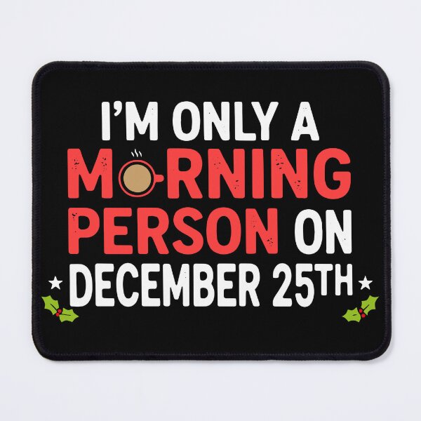 Item preview, Minimalist Christmas Lettering Gift | Cozy Holiday Quote Typography Design - dark version designed and sold by RedStreamStudio.