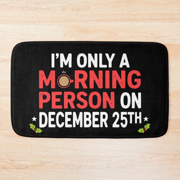 Item preview, Minimalist Christmas Lettering Gift | Cozy Holiday Quote Typography Design - dark version designed and sold by RedStreamStudio.