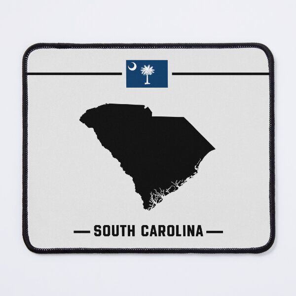 Item preview, South Carolina Pride, Classic State Map & Flag Silhouette designed and sold by mashmosh.