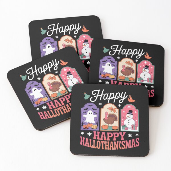 Item preview, Happy Hallothanksmas Halloween Thanksgiving Christmas Women  designed and sold by RsFilsingerArt.