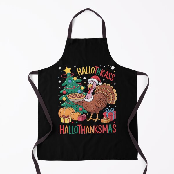 Item preview, Happy Hallothanksmas Funny Halloween Thanksgiving Christmas  designed and sold by VerseFarm.