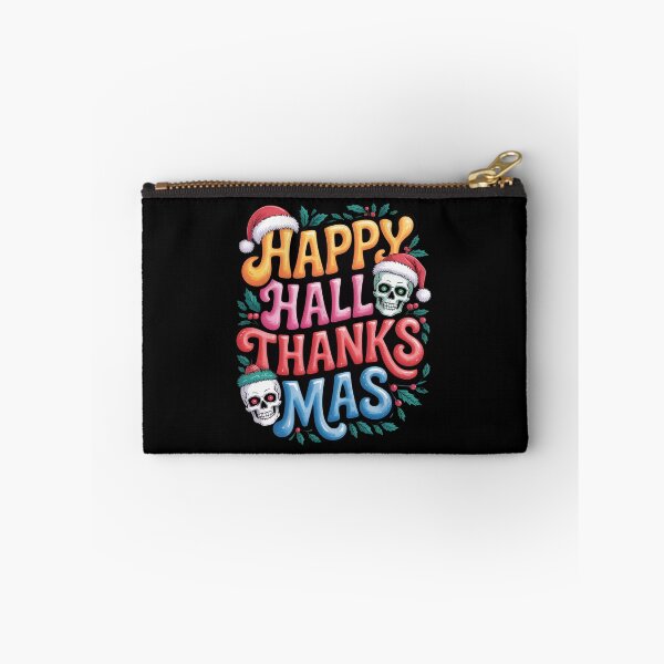 Item preview, Happy Hallothanksmas Halloween Thanksgiving Christmas01 designed and sold by RsFilsingerArt.