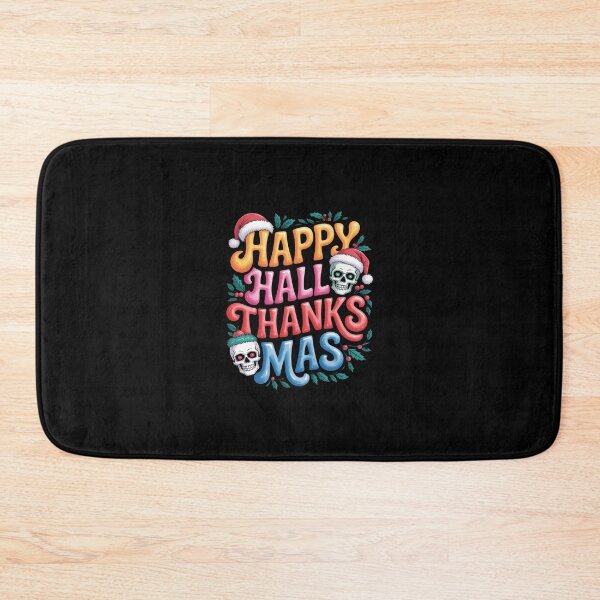 Item preview, Happy Hallothanksmas Halloween Thanksgiving Christmas01  designed and sold by RsFilsingerArt.