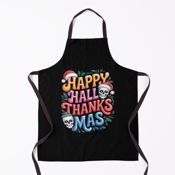 Item preview, Happy Hallothanksmas Halloween Thanksgiving Christmas01 designed and sold by RsFilsingerArt.