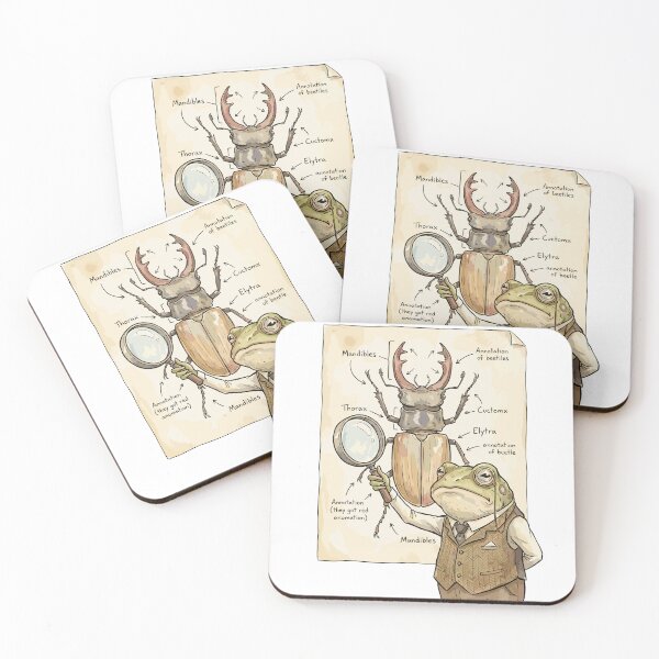 Item preview, Scholarly Dark Academia: Anatomy Diagram Frog designed and sold by bapupa.