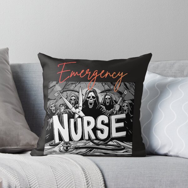 Item preview, Emergency Nurse Grim Reaper Skeleton Crew - Dark Nursing Humor designed and sold by Mr-Nurse.