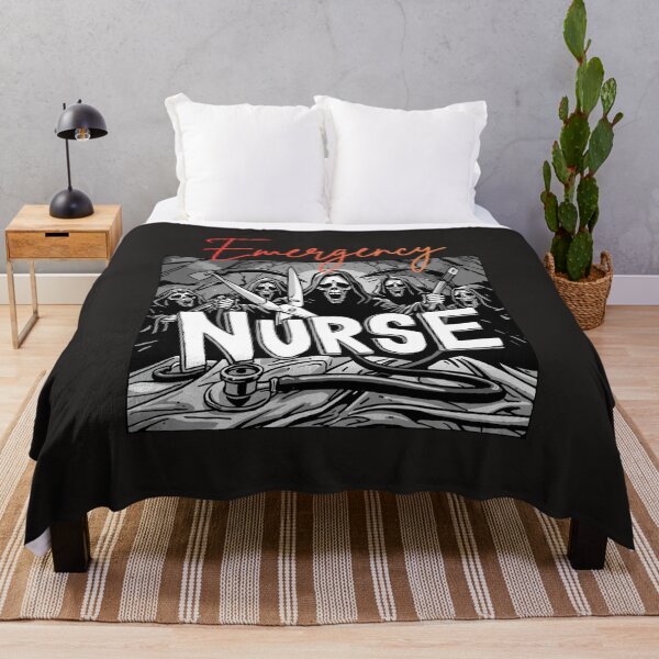 Item preview, Emergency Nurse Grim Reaper Skeleton Crew - Dark Nursing Humor designed and sold by Mr-Nurse.
