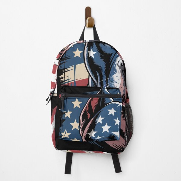 Item preview, Pitbull Dog American Flag July 4Th designed and sold by StephenDDArt.