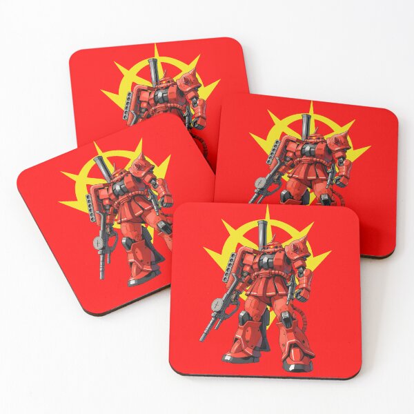 Item preview, zaku mecha char aznable GUNDAM RED COMET vector art designed and sold by sabartgunpla.