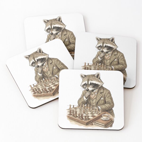 Item preview, Scholarly Dark Academia: Chess Match Contemplation designed and sold by bapupa.