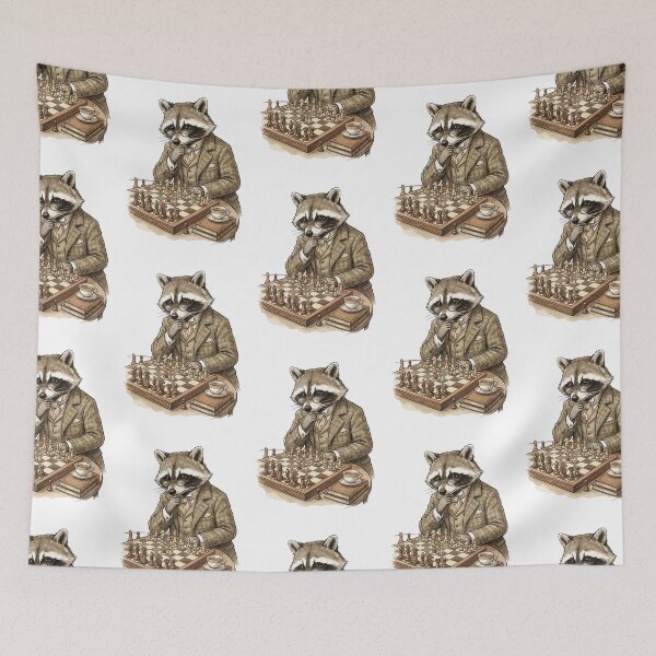 Item preview, Scholarly Dark Academia: Chess Match Contemplation designed and sold by bapupa.