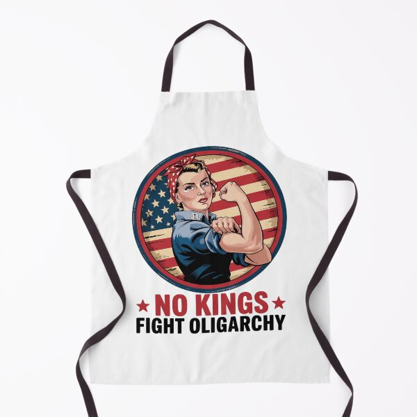 Item preview, No Kings Fight Oligarchy America Flag designed and sold by MeowtivationP.