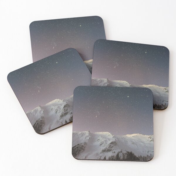Item preview, Mountain Covered Snow Under Star designed and sold by O1 Design.