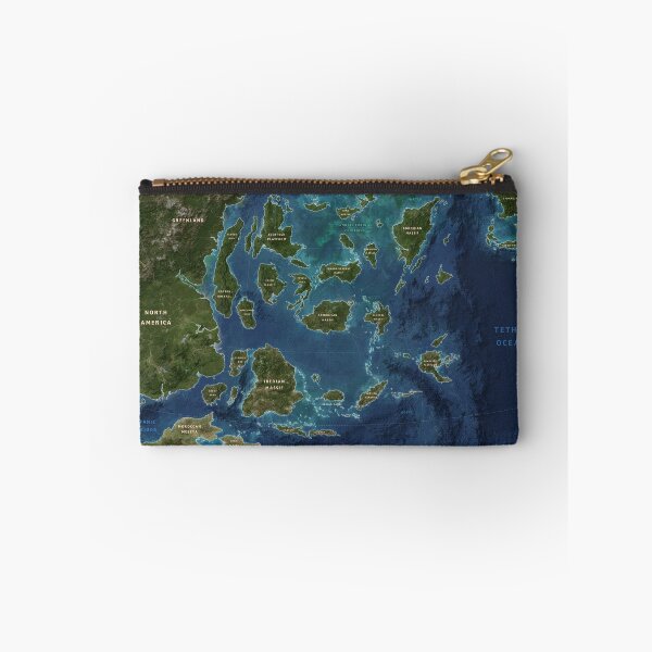 Item preview, Early Jurassic map - Western Tethys / Europe (Toarcain, 183 MYA) designed and sold by CarlAugustW.