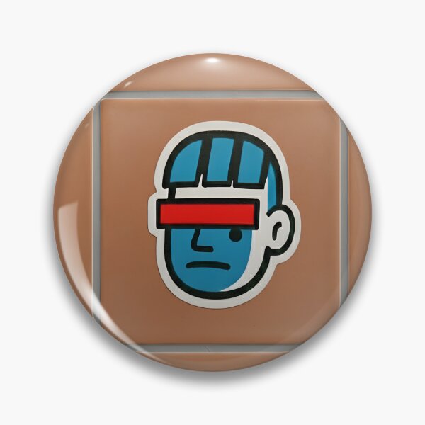 Item preview, Ⓜ️ Metro Goblin: Bathroom Breaks, Terracotta Clay Tile Edition designed and sold by ToneVerge.