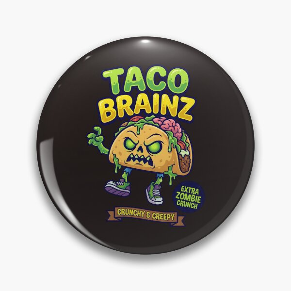 Item preview, Apocalyptic Taco Brainz: The Stuffed Shell of Doom designed and sold by AwesomeBeyondLimits.