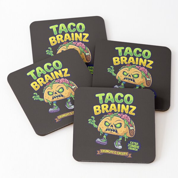 Item preview, Apocalyptic Taco Brainz: The Stuffed Shell of Doom designed and sold by AwesomeBeyondLimits.