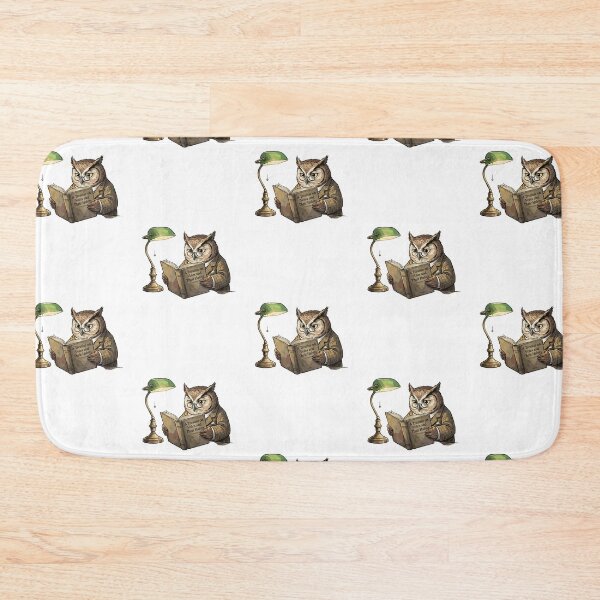 Item preview, Scholarly Dark Academia: Late Night Library Owl designed and sold by bapupa.
