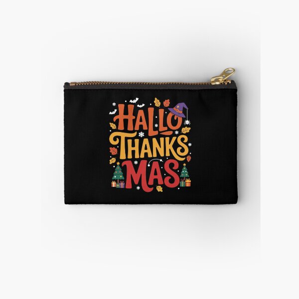 Item preview, Happy Hallothanksmas Halloween Thanksgiving Christmas11  designed and sold by RsFilsingerArt.