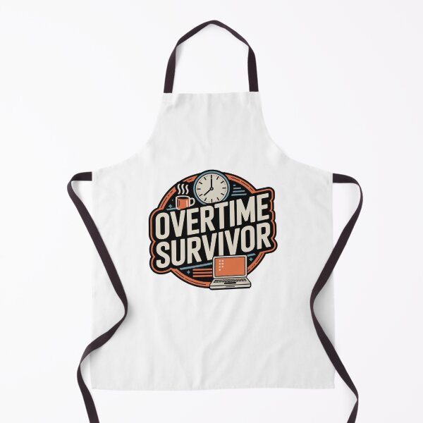 Item preview, Overtime Survivor – Funny Work Humor designed and sold by VividTrails.