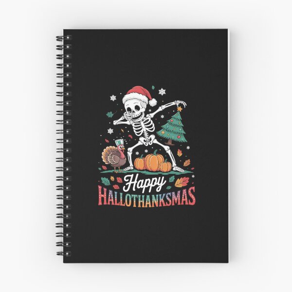 Item preview, Happy Hallothanksmas Halloween Thanksgiving Christmas12  designed and sold by RsFilsingerArt.