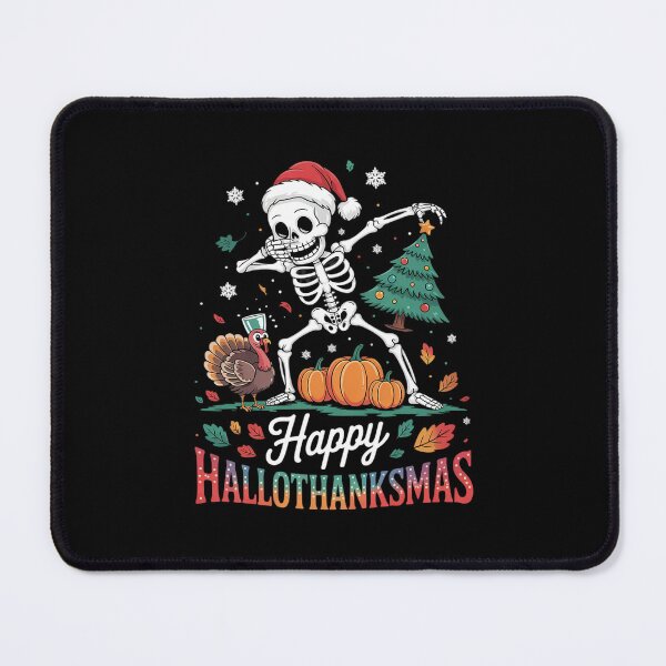 Item preview, Happy Hallothanksmas Halloween Thanksgiving Christmas12 designed and sold by RsFilsingerArt.