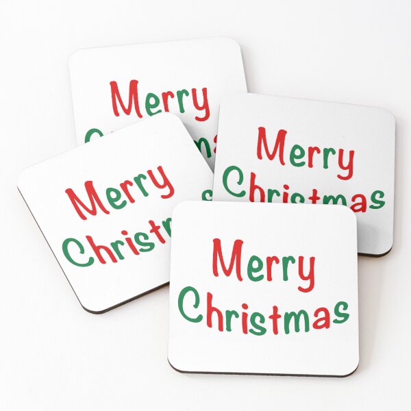 Item preview,  Merry Christmas Letter in green and red color designed and sold by Anngozza2.