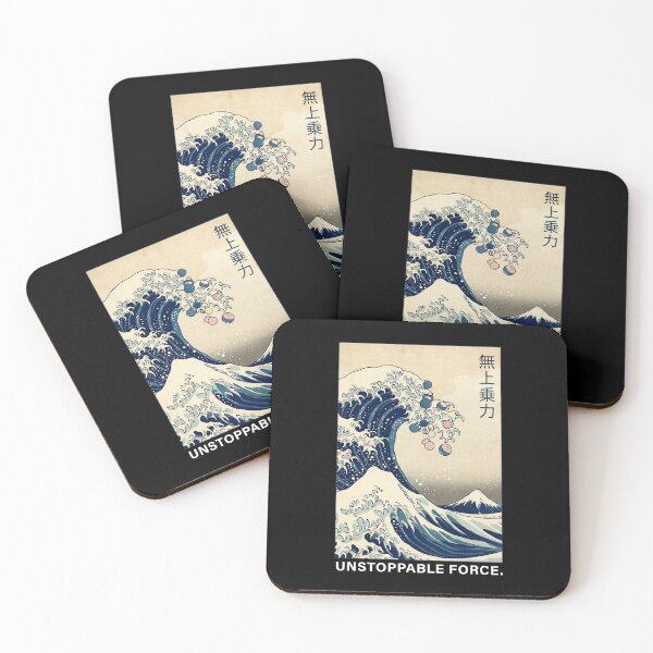 Item preview, The Great Wave of Kettlebell - Fitness Gym Japnese Art designed and sold by Imaginationbeyond.