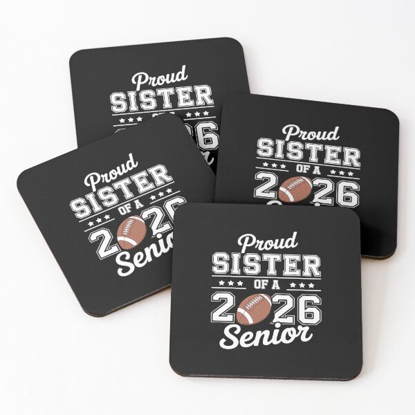 Item preview, Senior Football Sister Class Of 2026 Graduation designed and sold by StephenDDArt.