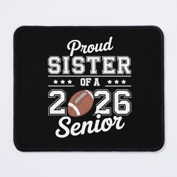 Item preview, Senior Football Sister Class Of 2026 Graduation designed and sold by StephenDDArt.