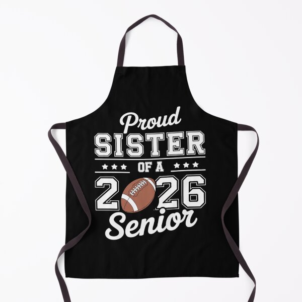 Item preview, Senior Football Sister Class Of 2026 Graduation designed and sold by StephenDDArt.