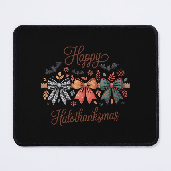 Item preview, Happy Hallothanksmas Halloween Thanksgiving Christmas30 designed and sold by RsFilsingerArt.
