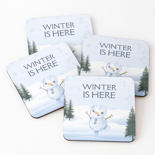 Item preview, watercolor-style winter illustration designed and sold by O1 Design.